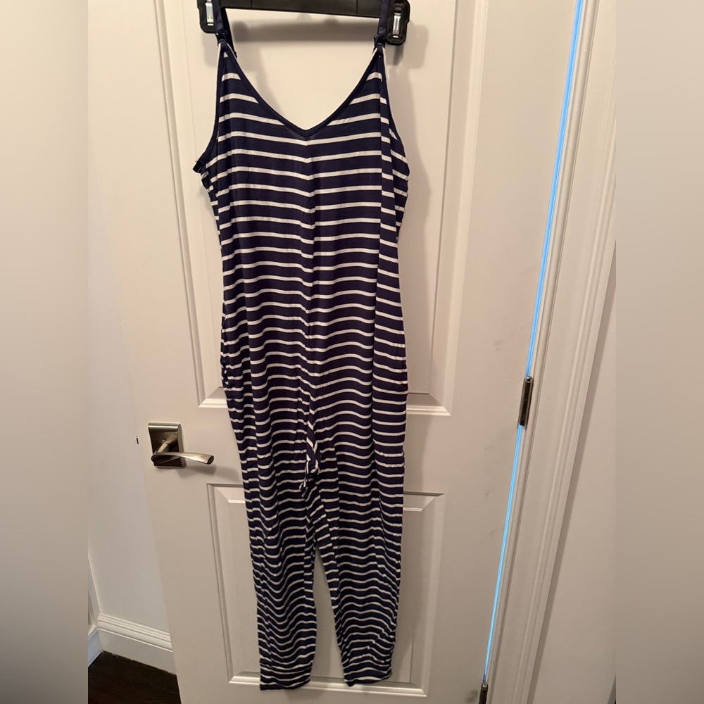Old Navy Maternity Navy and White Sleepwear